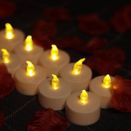 Biyanuo TAT-150 150 Pack Flameless LED Tea Lights Candles Warm Yellow image 7