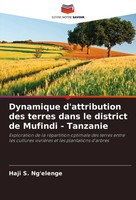 Dynamique D'attribution Des Terres Dans Le District De Mufindi - Tanzanie Buch