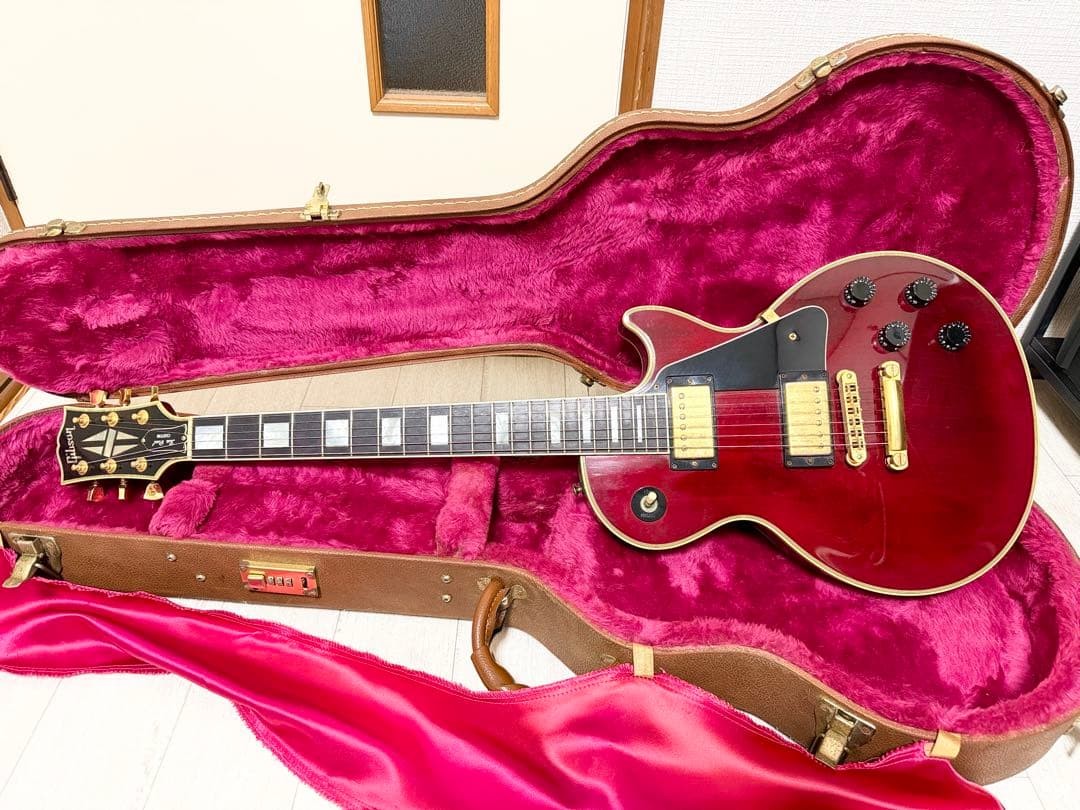 Gibson Les Paul Custom Electric Guitar 1999 with Hard Case Tested