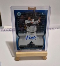 2023 Bowman Draft  Chrome Prospect Autographs Brock Vradenburg #CDA-BV Blue /150