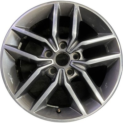 Jeep Polished Grey Grand Cherokee OEM Wheel 18  2017-2019 Factory Original 9165