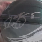 Donovan McNabb Signed Autographed NFL Football Mini Helmet