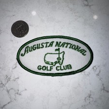 Rare Authentic Vintage MASTERS Augusta National Members Golf Club EMPLOYEE PATCH