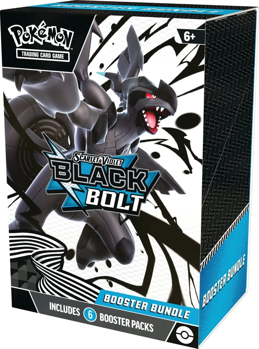 2 Pokemon TCG SV10.5 Black Bolt & White Flare Booster Bundle