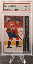 2021-22 Upper Deck Hendrix Lapierre Young Guns YG  PSA 10 - #472