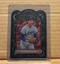2013 MLB Topps Archives Gallery of Heroes SK Sandy Koufax LA Dodgers