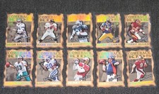 1997 Fleer Ultra Football Comeback Kids Die-cut Complete Set Cards 1-10 Rare 🏈
