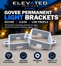 Govee Permanent Outdoor Light Mounting Brackets-Regular Version
