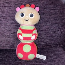 IN THE NIGHT GARDEN TOMBLIBOO TWISTER ACTIVITY Soft Toy Rattle (BBC/GOLDEN BEAR)