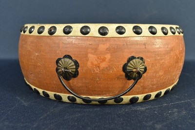 Vintage Japanese Taiko Drums Hira Drum Percussion Wadaiko, Sold as-is