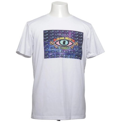 Cricket, T-shirt, Größe: M, Weiß/Mehrfarbig, Elasthan/Polyester, Print #Hfk
