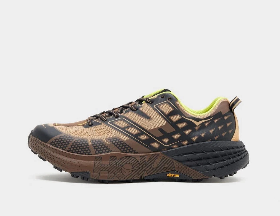 HOKA Speedgoat 2 Sneaker in Brown Shoes