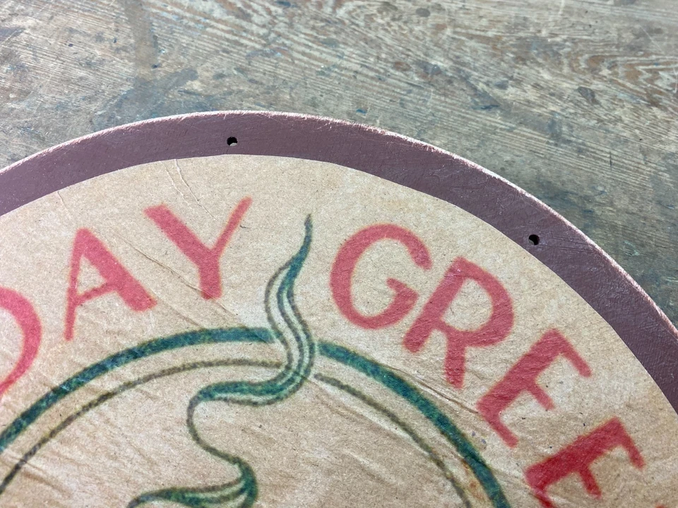 Señuelos de pesca Heddon de 12 pulgadas de madera de pesca vintage de 2 lados Foto 4 de 4