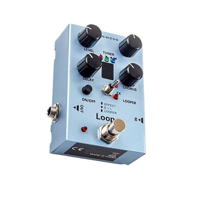 Electric Guitar Effect Pedal with LED Lights Multi Effect Guitar Pedal Looper