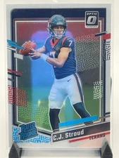 C.J. STROUD 2023 DONRUSS OPTIC RATED ROOKIE TEXANS RC Q2472