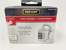 Defiant 16VAC/30VA Doorbell Transformer, Compatible with Video Doorbells