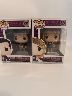 Funko Gossip Girl Jenny Humphrey (#624) And Dan Humphrey (#621) Original Box