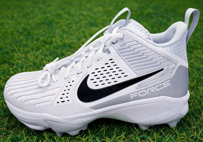 Nike Force Savage Pro 3 Shark White Football Cleats FJ8163 