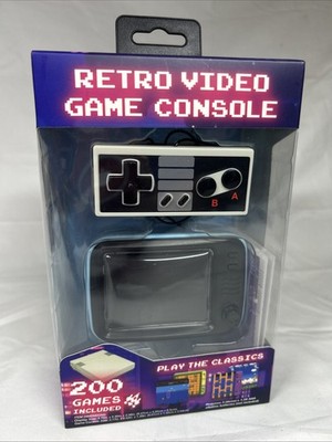 Vivitar Retro Mini Video Game Console 200 Games Included Brand New Sealed