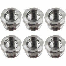 Pack of 6 1" 8TPI Thread Chuck Insert/Adaptor Accessories for NOVA Fits all  +