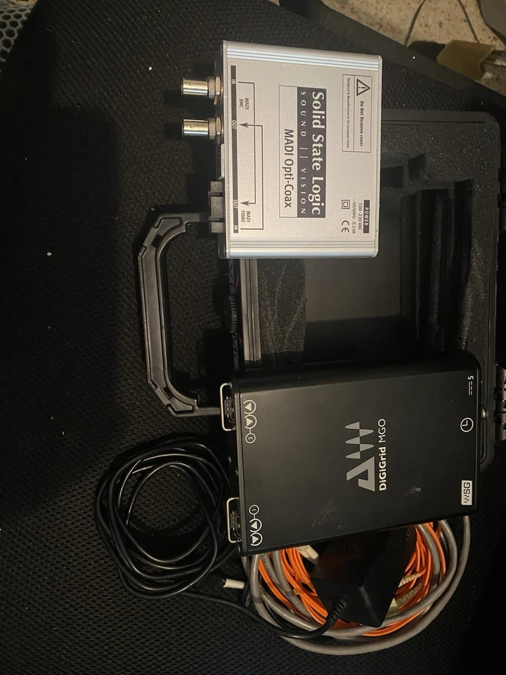 Digigrid MGO Madi Optical to Digigrid Converter with SSL Coax to Optical Unit #1