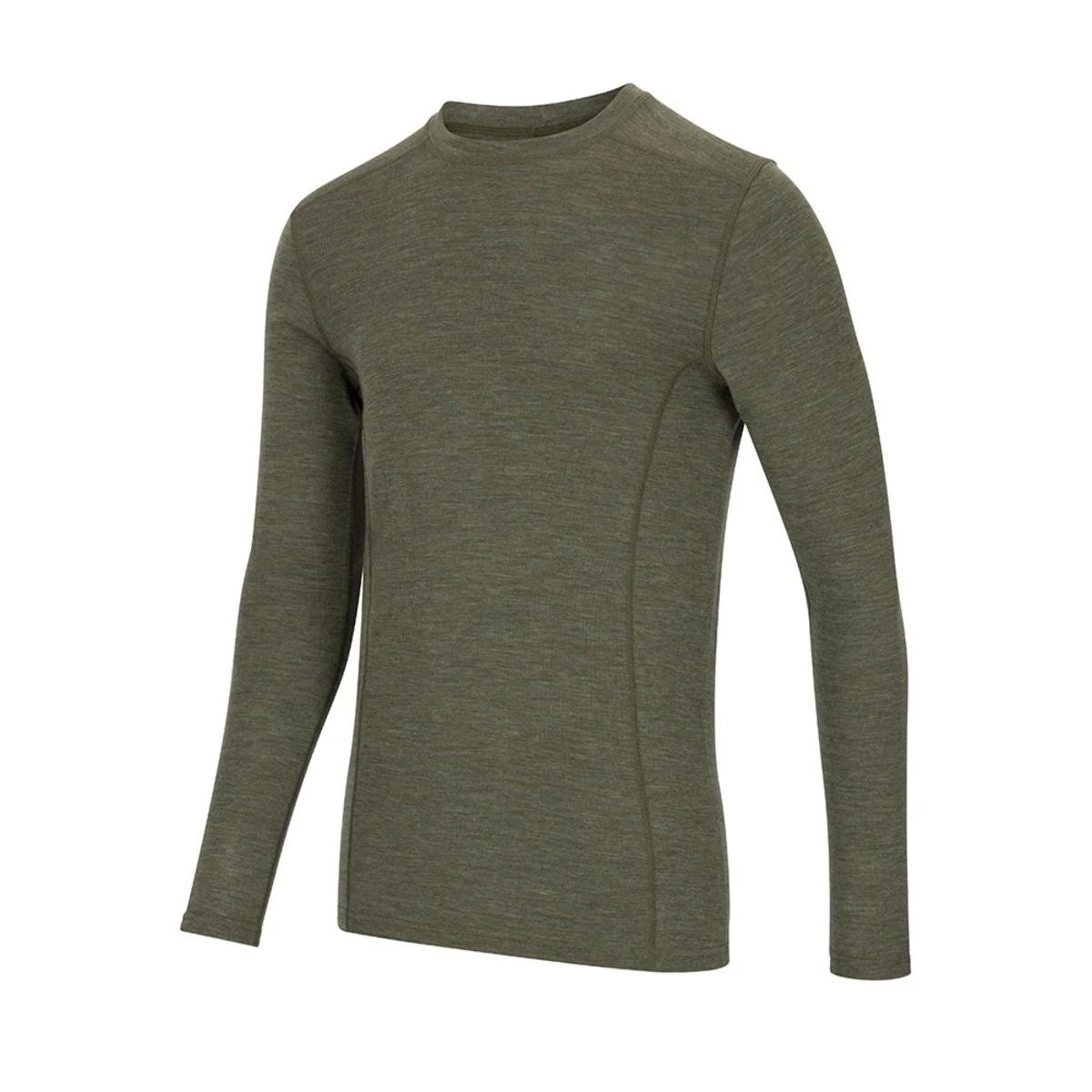 Hoggs of Fife 100% Merino Wool Crew Neck Base Layer Long Sle