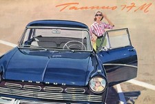 Blechschild FORD TAUNUS 17M 30 x 20 cm Metall...
