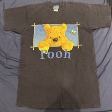 Vintage Winnie The Pooh T-Shirt Size Large Single Stitch 90s Disney VTG
