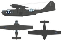 MW22 Eduard EX1183 PBY-5A Us National Insignia (Stars & Bars) 1/48 Mask For Edu