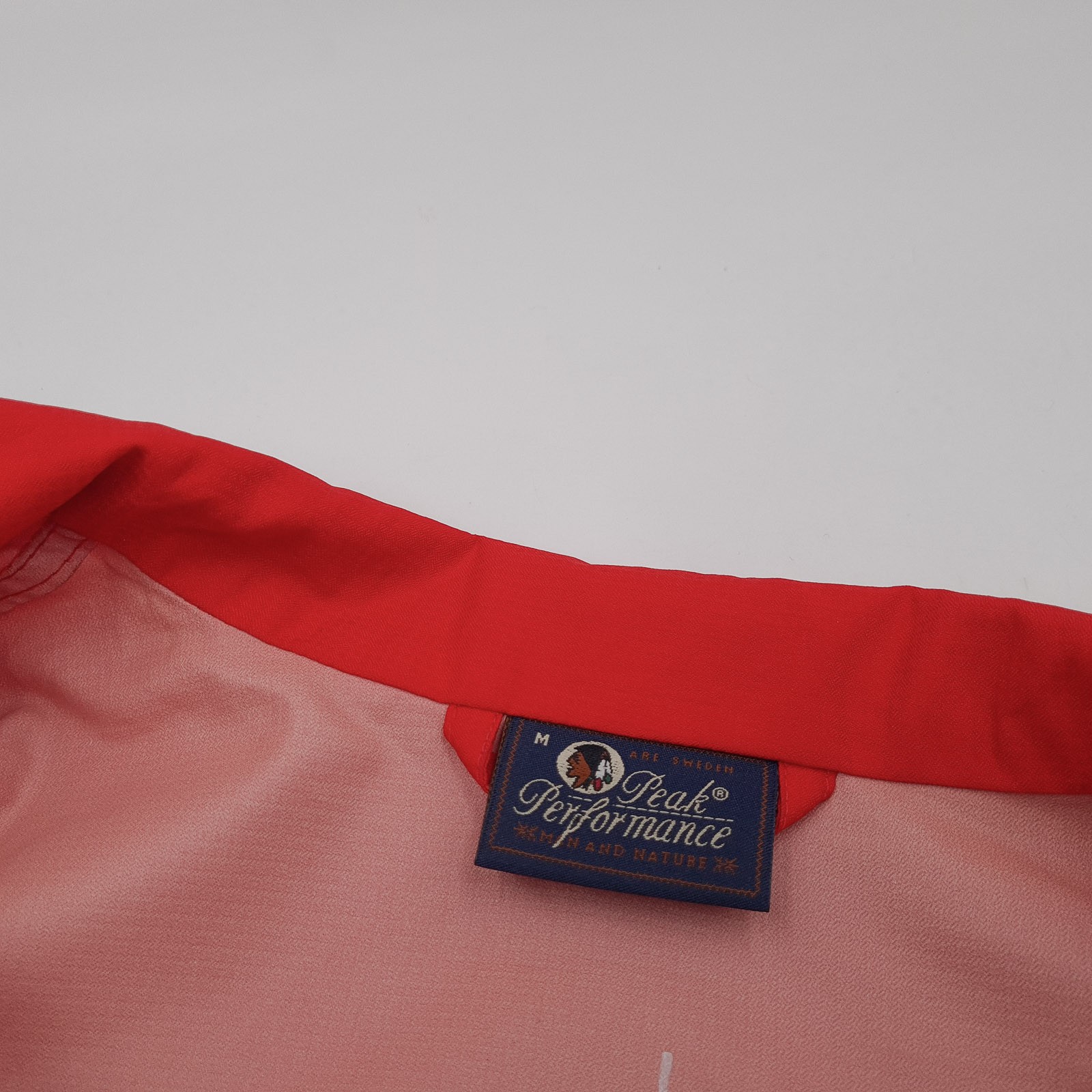 Peak Performance Vintage Softshell Jacket Red Zg8… - image 4