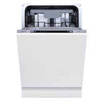 Hisense Hi4 Integrated Slimline Dishwasher - Top Spray Arm - Silver c HV523E15UK