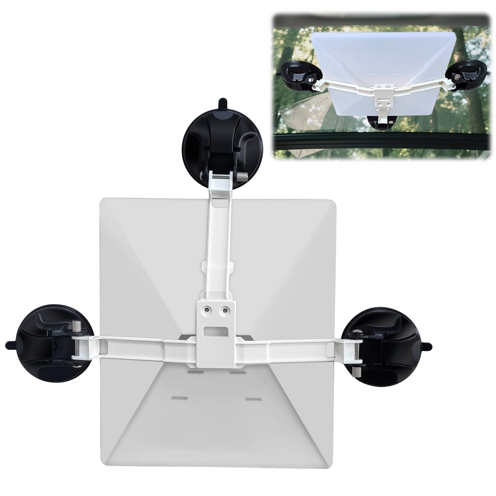 Supporto Auto per Starlink Mini – Accessorio con Ventose per Tetto (B0h)