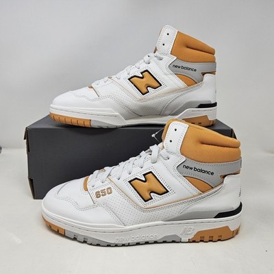 New Balance 650 'Orange White' Athletic Casual Shoes / BB650RCL / Men's Size 10