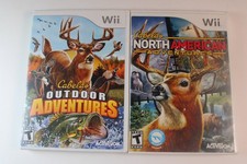 2 games: Cabela's Outdoor Adventures + North American Adventures (Nintendo  Wii)