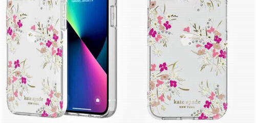 Kate Spade Protective CASE iPhone 16 PRO MAX Spring Garden Pink Gold Gem MagSave - Picture 3 of 3