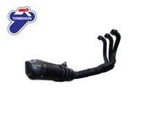 ESCAPE COMPLETO TERMIGNONI CARBONO NEGRO PARA YAMAHA MT-09 TRACER 2016-2020