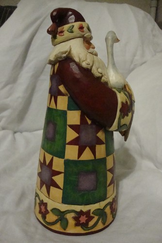 Jim Shore GANSO DE NAVIDAD 10,5" Figura 4008936 Santa Claus St. Nicholas 2007 - Imagen 5 de 6