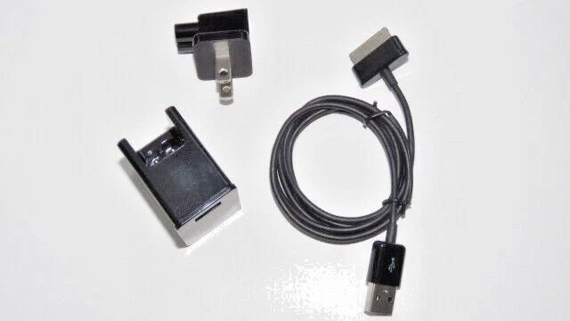 Samsung 30-Pin Cable USB Carga Sincronización de Datos Adaptador de Pared Galaxy Tab 2 10.1 Foto 3 de 4