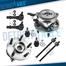 4WD Front Wheel Bearing Hub Tie Rod Lower Ball Joint for Ford Ranger Mazda B4000