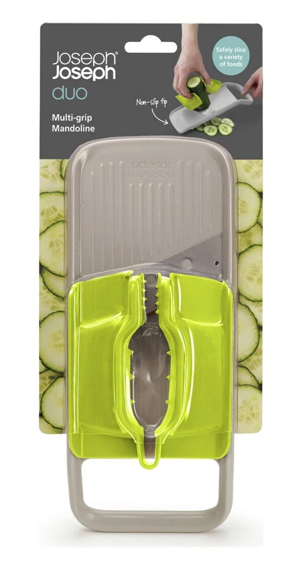 Joseph Joseph Duo Multi Grip Mandoline Peeler / Slicer - Green