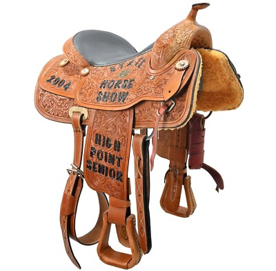 Used 15'' C Bar C Show Saddle Code: C15C-CSHOWTRO04