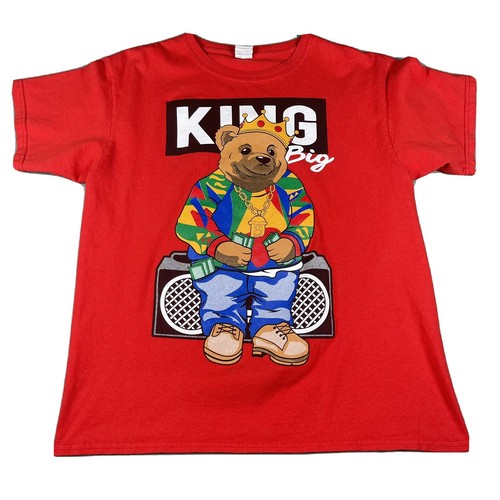 King Big T Shirt Red Notorious BIG 