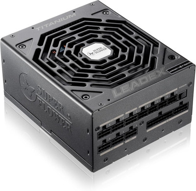 Leadex Titanium 850W 80+ Titanium, ECO Fanless & Silent Mode, Full Modular Power