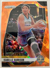 2024 Panini Prizm WNBA #6 Isabelle Harrison Orange Ice Prizm Chicago Sky