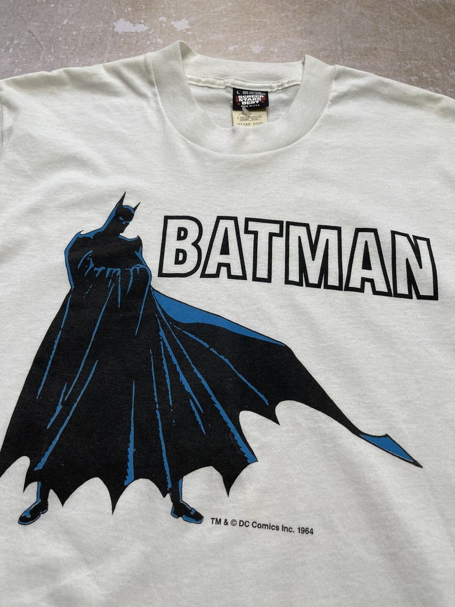 Vintage 80s Batman Comic Image Shirt (size M/L) NOS Todd