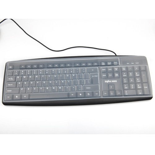 Computertastaturabdeckung Silikon Laptoptastatur Tastatur Schutzabdeckung - Bild 4 von 9