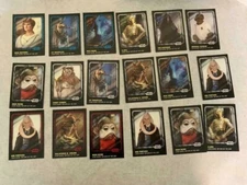 The Return of the Jedi " lot of 18 cards, See item description for  breakdown.