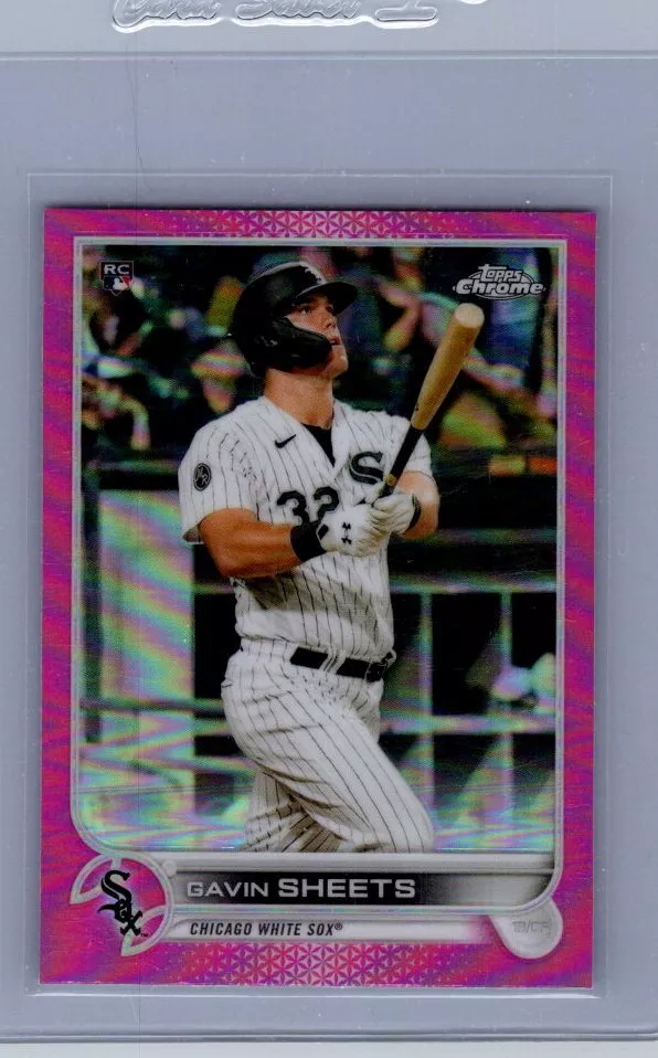 2022 Topps Chrome #146 Gavin Sheets Pink Refractor