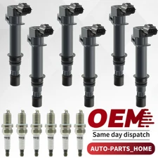 UF270 Ignition Coil + Spark Plug for Jeep Commander Grand Cherokee Liberty 3.7L