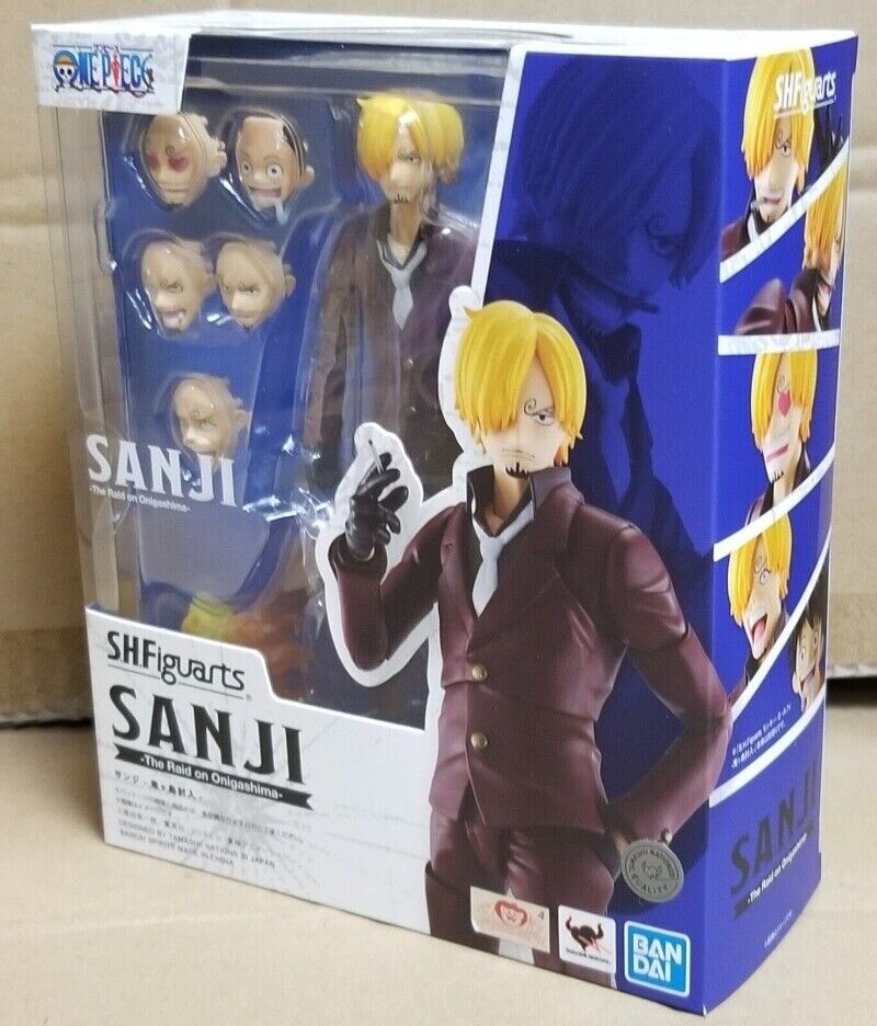 New Bandai S.H.Figuarts SHF One Piece Sanji The Raid on